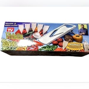 Dalia Slice Wiz White Slicer Set